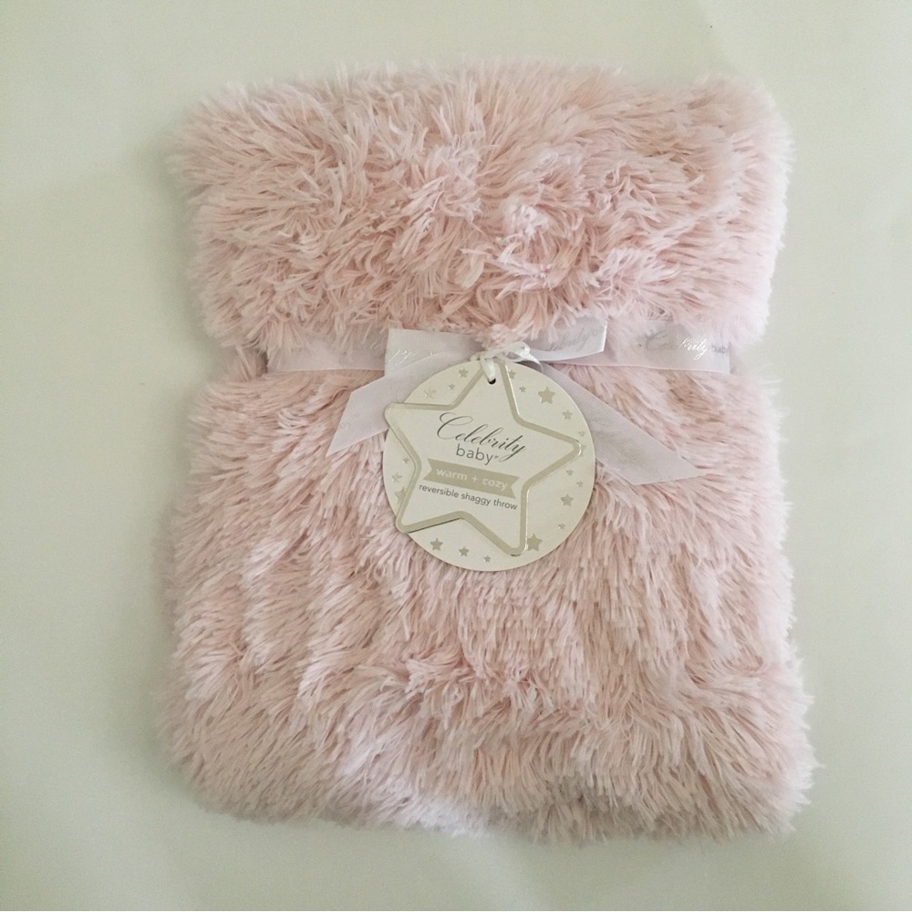 NEW Baby Blanket Pink Shaggy Bliss | Little Celebrity